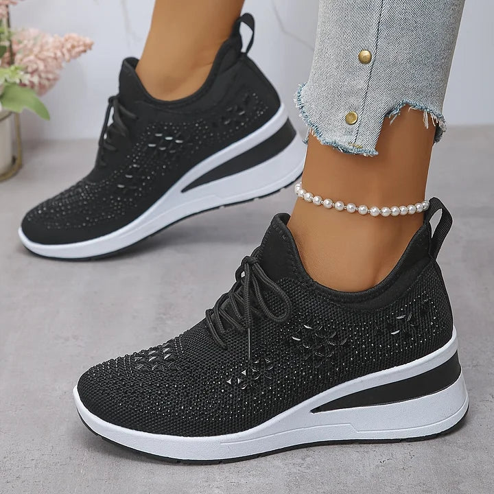 Romee | Orthopedic Sneakers with Sparkling Rhinestones