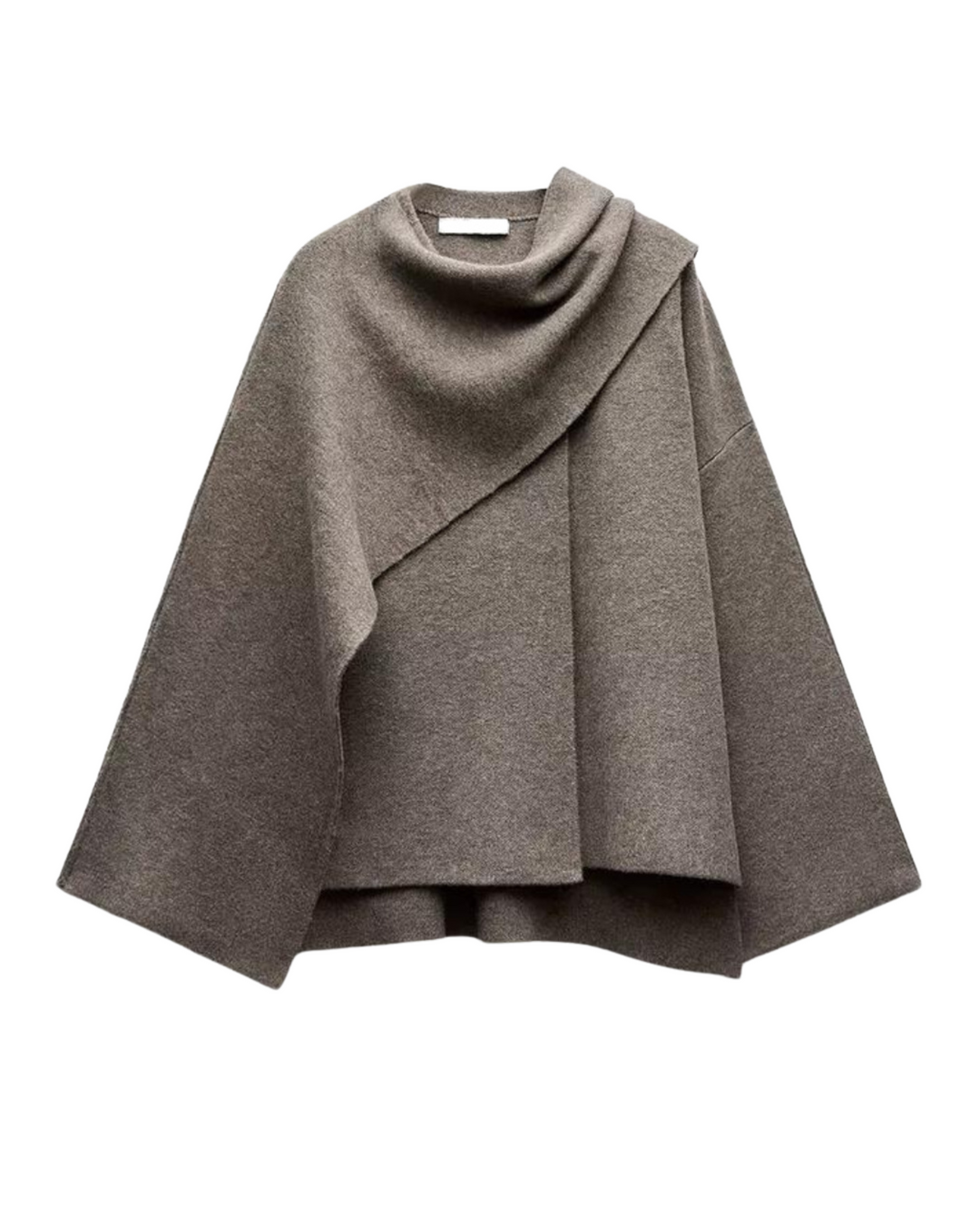 Chloe | Women Elegant Draped Cape Coat