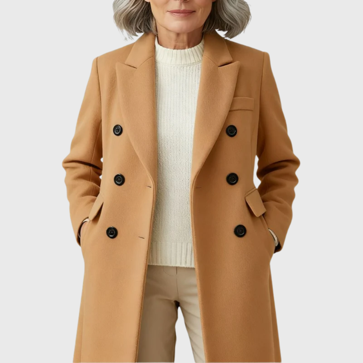 Violet | Women Classic Wool Overcoat